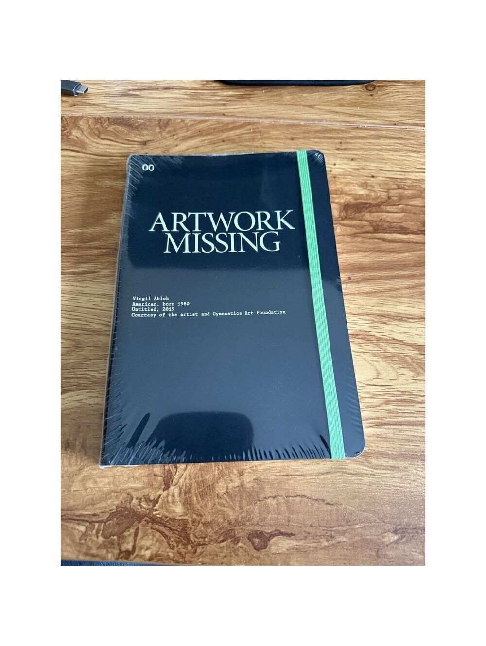 Virgil Abloh Off-White ICA Notebook Artwork Missing Deadstock
